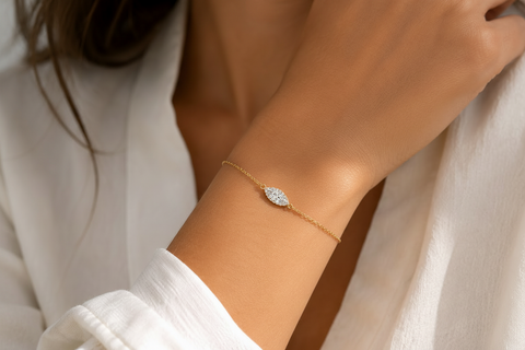 Moissanit Armband Amelie
