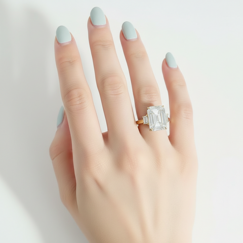 Moissanit Ring Royal