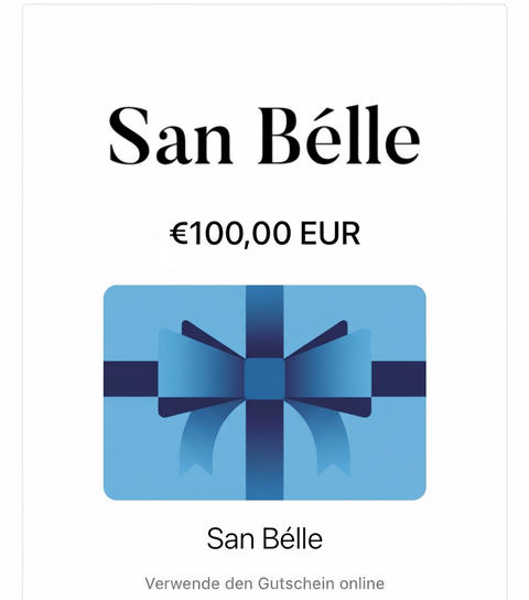 San Bélle Geschenkgutschein