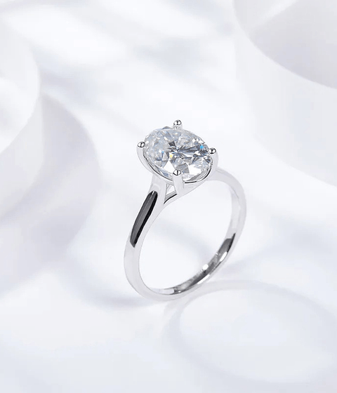 Anello Moissanite Claire
