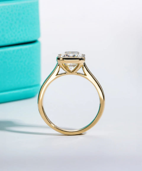 Moissanit Ring Veliso - Gold
