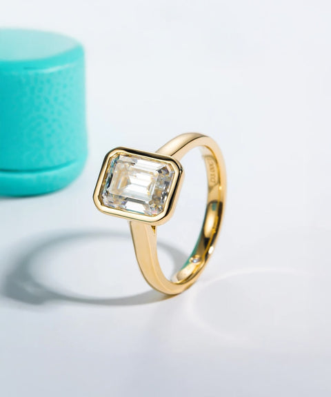 Moissanit Ring Veliso - Gold