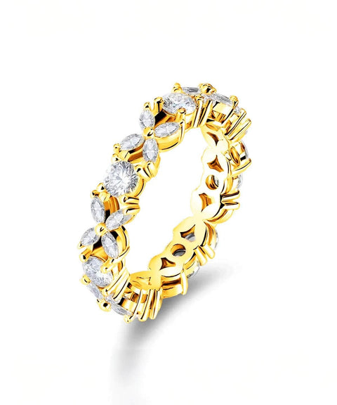 Moissanit Ring Liora - Gold