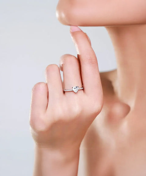 Moissanit Ring Amore