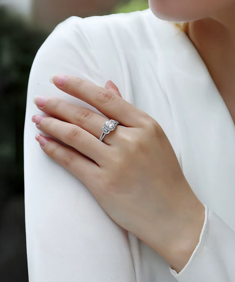 Anello Moissanite Oris