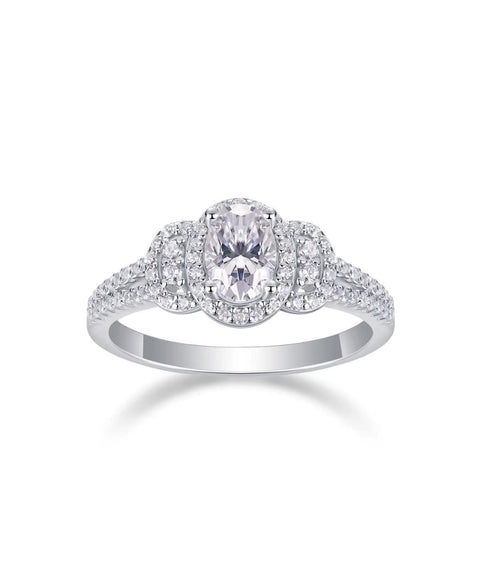 Anello Moissanite Oris