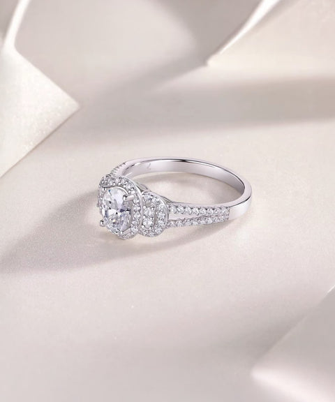 Anello Moissanite Oris