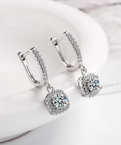 Orecchini Moissanite Twilight