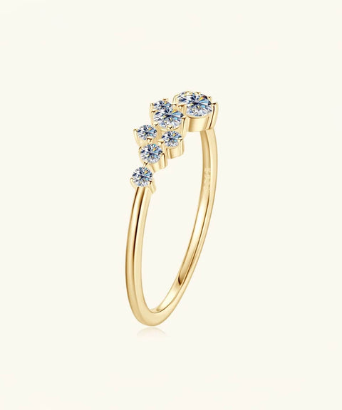 Anello Moissanite Sienna - Oro