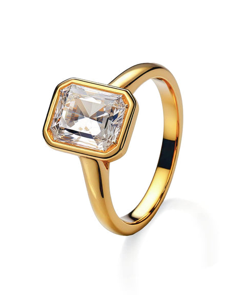 Moissanit Ring Veliso - Gold